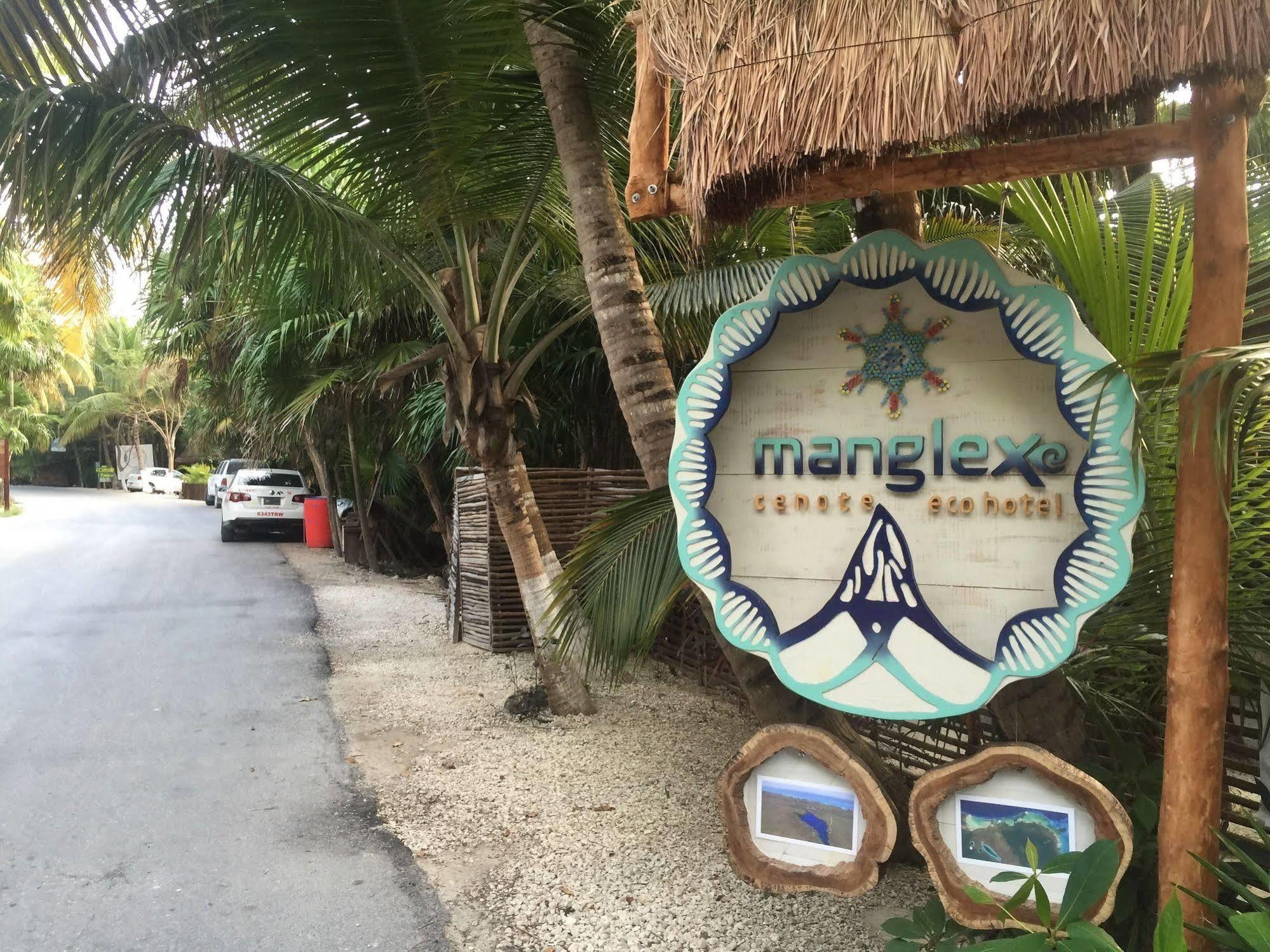 Manglex Eco Hotel Тулум Экстерьер фото